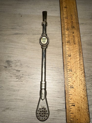 Vintage Bombilla Yerba Mate Straw CABJ