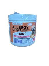 Our Cares Allergy Chews Supplement For Dogs 120 Soft Chews
