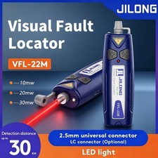 Optical Visual Fault Locator VFL-22M up 30mw 25-30KM, VFL Fiber Checker w/ LED
