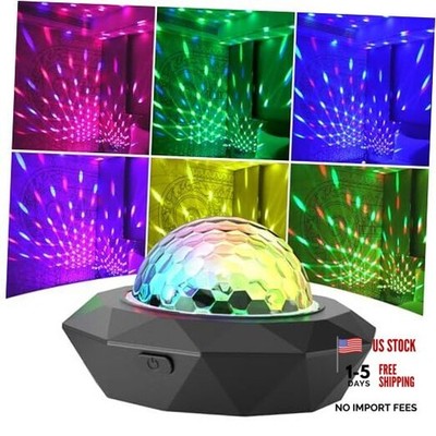 Rechargeable Disco Ball Lights, Mini RGB Party Lights Sound Activated, 1 PACK