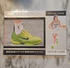 Panini 2025 Caitlin Clark Chronicled Shoe Game Insert #71 Indiana Fever WNBA