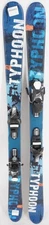 Axis Typhoon Twin Tip Junior Skis with Bindings - 145 cm Used