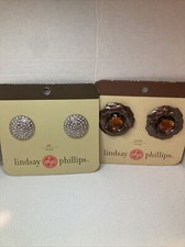 Lot Of 2 Lindsey Phillips New Switchflops Shoe Charms, Joy And Noelle