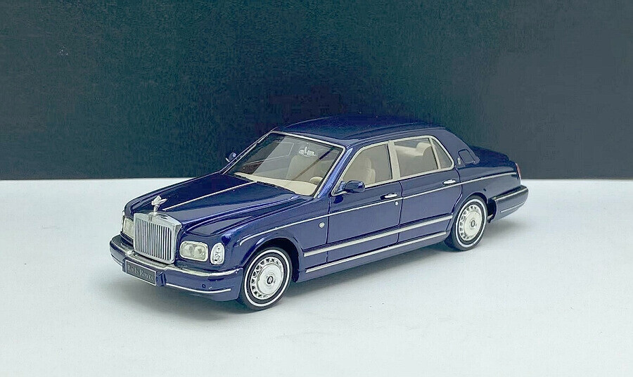 1:43 Rolls- Royce Silver Seraph 1998，Blue