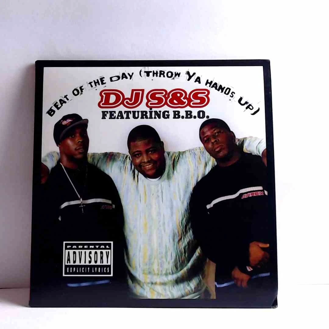 DJ S&S Ft B.B.O.– Beat Of The Day (Throw Ya Hands Up)(CD, US, 1998) AC738