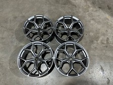 19" NUEVO 2023 RS6 Estilo Llantas Aleación Pistola Metal Audi A4 A6 A8 Q5 5x112