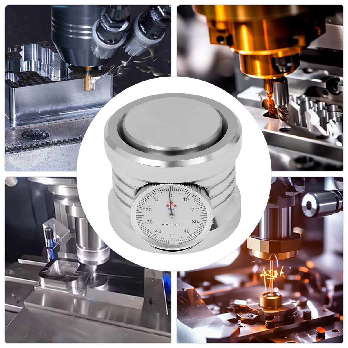 Magnetic Z Axis Dial Zero Pre Setter Tool Measuring Range: 0-3mm/0