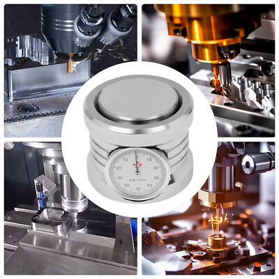 #ad 0.01mm Z Axis Zero Pre Setter Tool Setter Magnetic Z Axis Dial Setter Silver $60.01