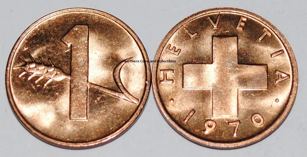 1970 Swiss Coins for sale | eBay