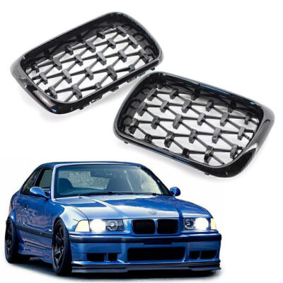 Diamond Meteor Front Kidney Grille Grill 51138195151 For BMW E36 3 Series 97-99
