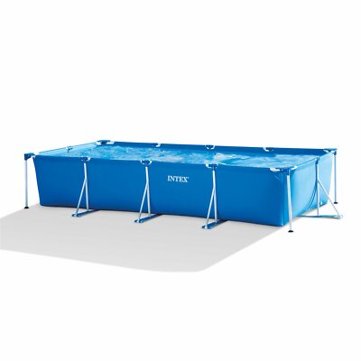 Intex 28273NP Frame Pool Set 450x220x84 cm Blue incl. Filter Pump