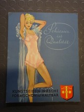 Schiesser alte Werbepappe von 1939 aus Radolfzell