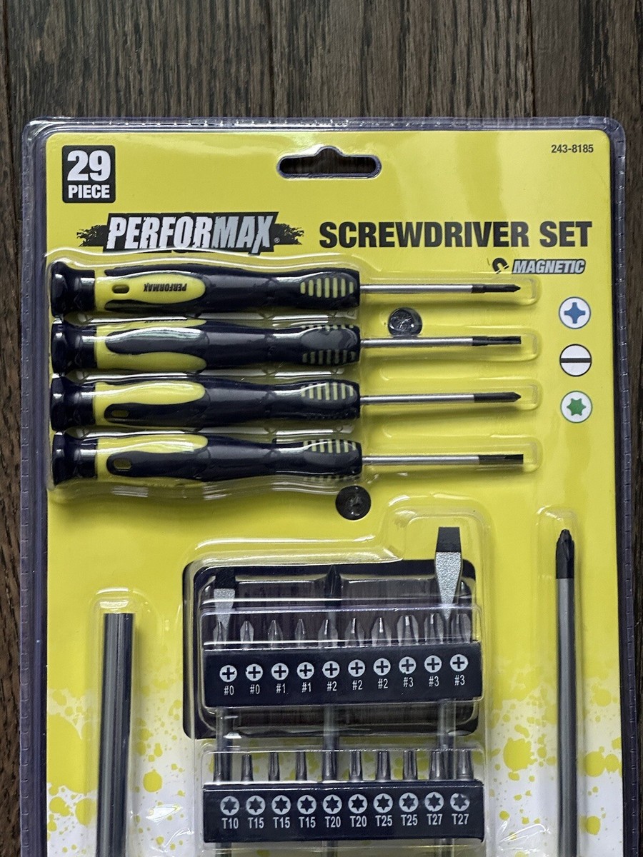 Performax Screwdriver Set Bundle 29 Piece Magnetic | eBay