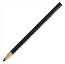 Grease Pencil For Reusable Labels  Black Hardened Wax - Moisture Resistant