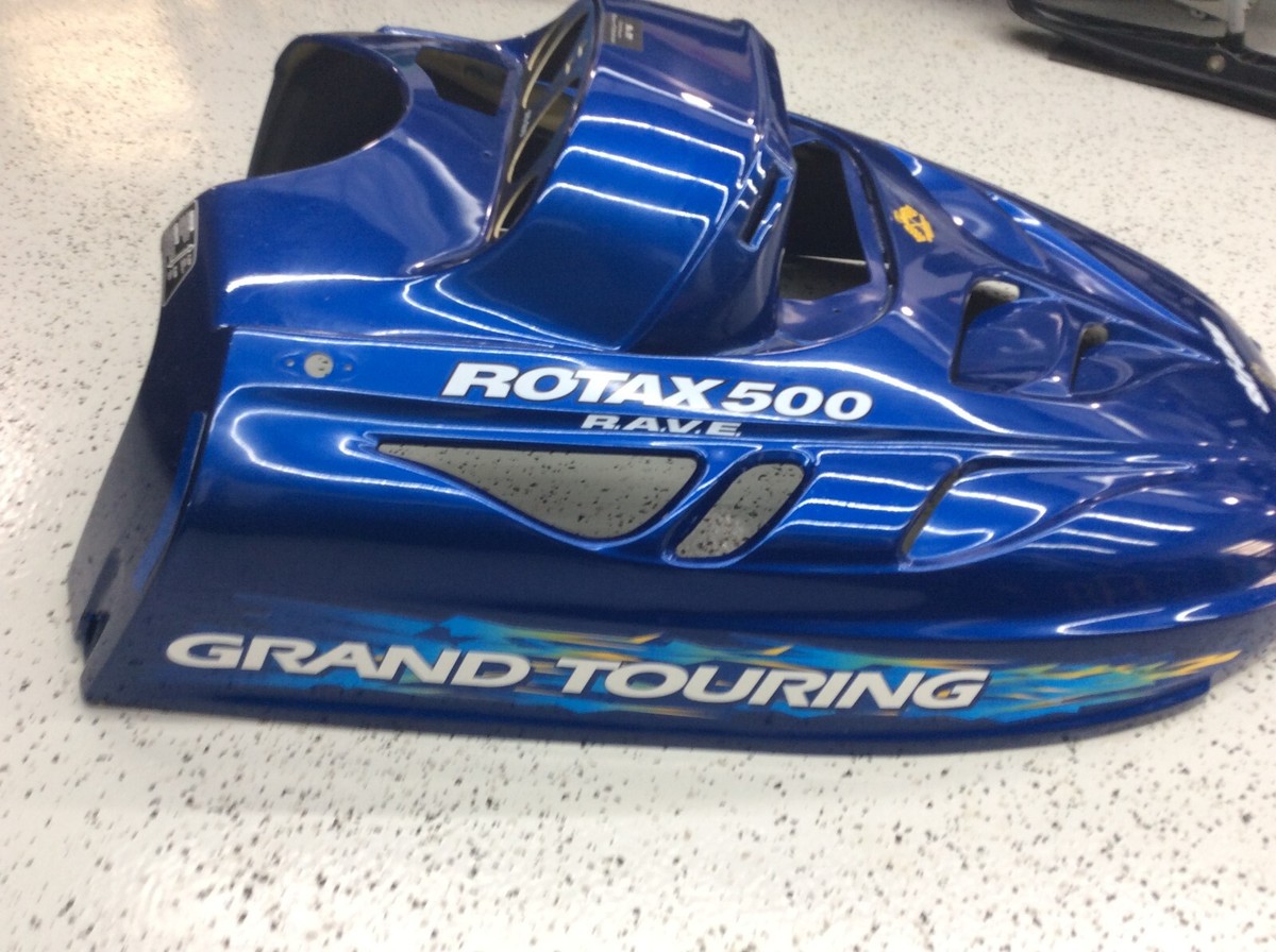 Skidoo Used Snowmobile Hood Blue Grand Touring 600 SE LE 1996-23