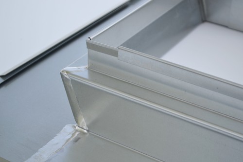 Etanchéité cheminée Zinc Ajustable hauteur + côtés NEUF Solin Garniture 🇫🇷 - Afbeelding 9 van 11