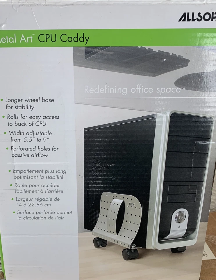 ALLSOP METAL ART CPU CADDY MODEL 27761 - Image 3 of 4