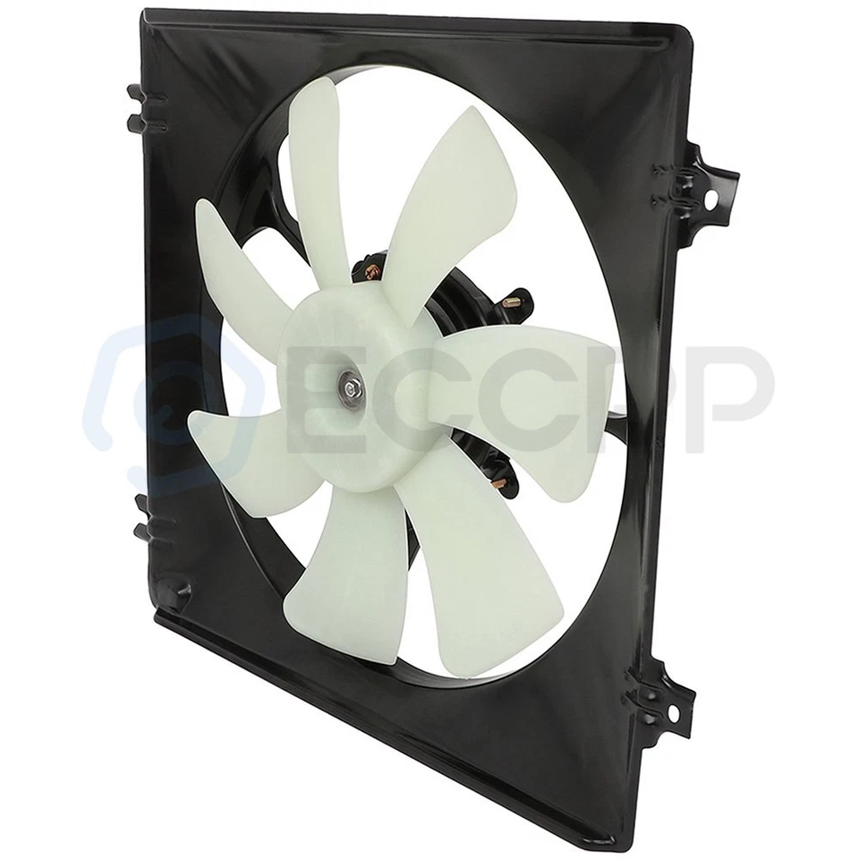 A/C Condenser Cooling Fan Assembly For 2008 2009 2010 2011 2012 Honda Accord - Изображение 3 из 4