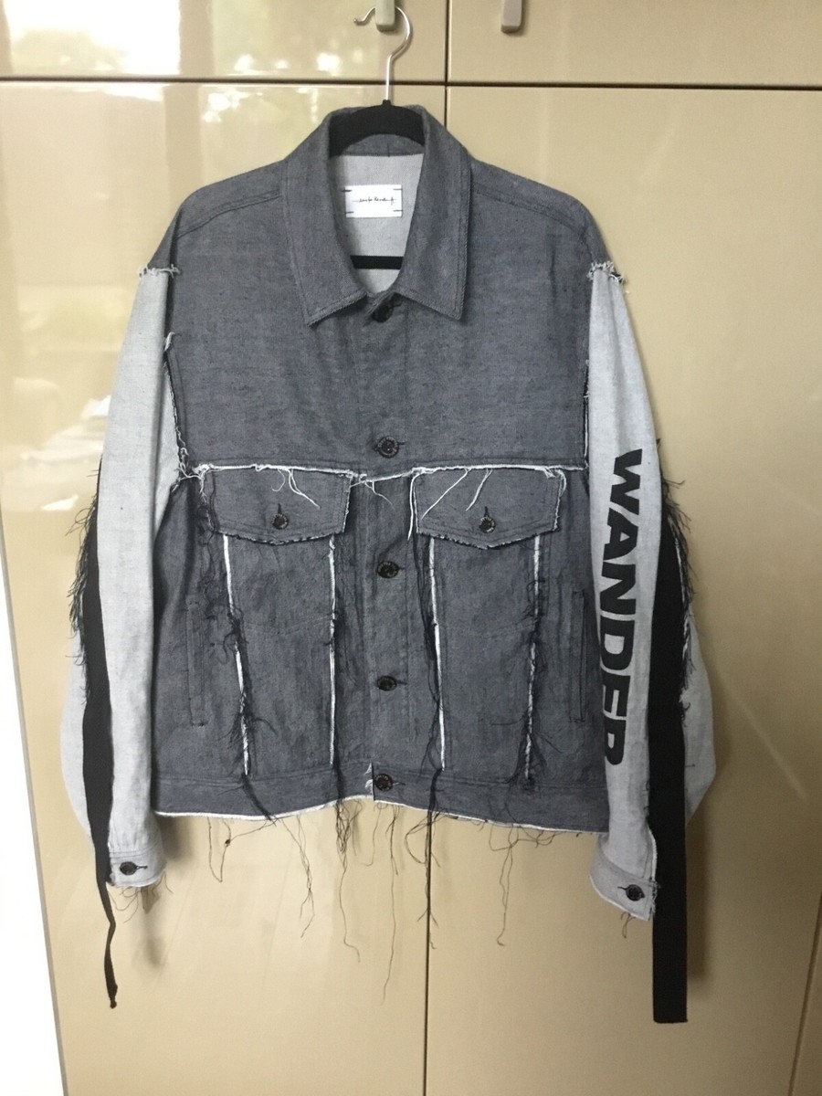 Extremely rare Song for the Mute unique runway denim jacket