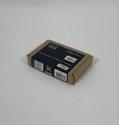 NEW OPEN BOX CISCO MGBLX1 1000BASE-LX MINI-GBIC SFP TRANSEIVER 1310NM 10KM - Picture 4 of 6