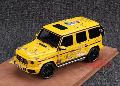 1/64 + 1/18 VIP Models Mercedes-Benz G63 AMG Pokemon Pikachu Livery - Picture 9 of 17