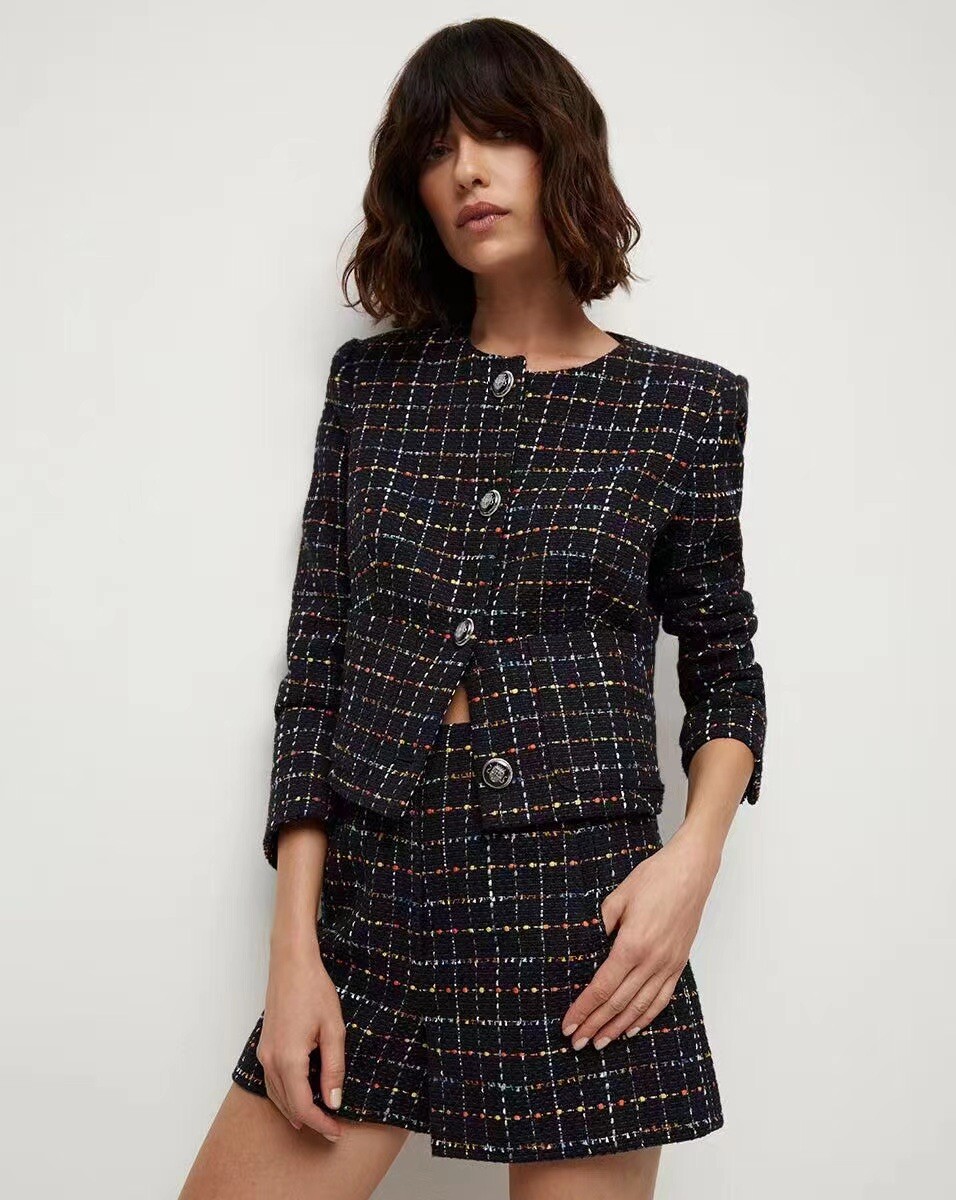 veronica beard Nathan Tweed Jacket Sz6 $598 | eBay