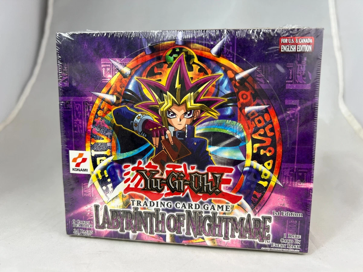 Yu-Gi-Oh! TCG 迷宫的噩梦密封收藏卡游戏包| eBay