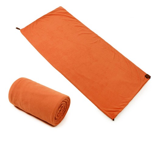 59°F Fleece Sleeping Bag Liner Ultralight Travel Sheet Blanket F Camping Travel eBay