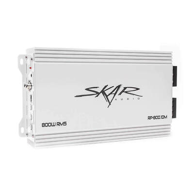 NEW SKAR AUDIO RP-800.1DM MONOBLOCK CLASS D 1,200 WATT MAX MARINE SUB AMPLIFIER