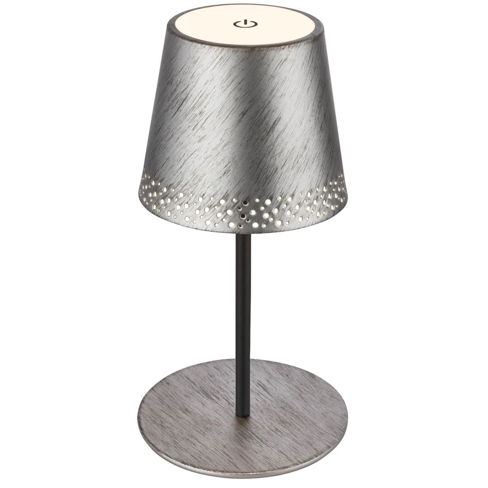 LAMPADA TAVOLO RICARABILE TOUCH MARRONE 280 LUMEN - Immagine 3 di 3