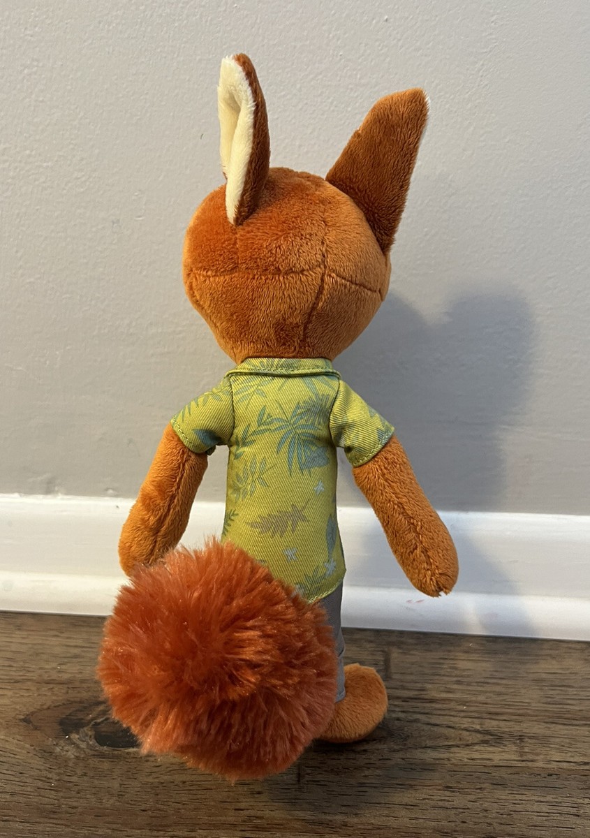 Disney Zootopia Nick Wilde 8” Fox Plush Toy Tomy Stuffed