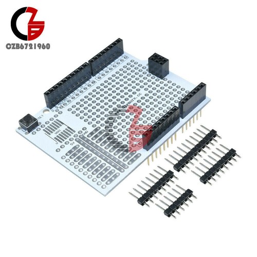 DIY Prototype PCB Protoshield for Arduino UNO R3 Mega 1280 2560 328 Shield Board - Picture 25 of 27
