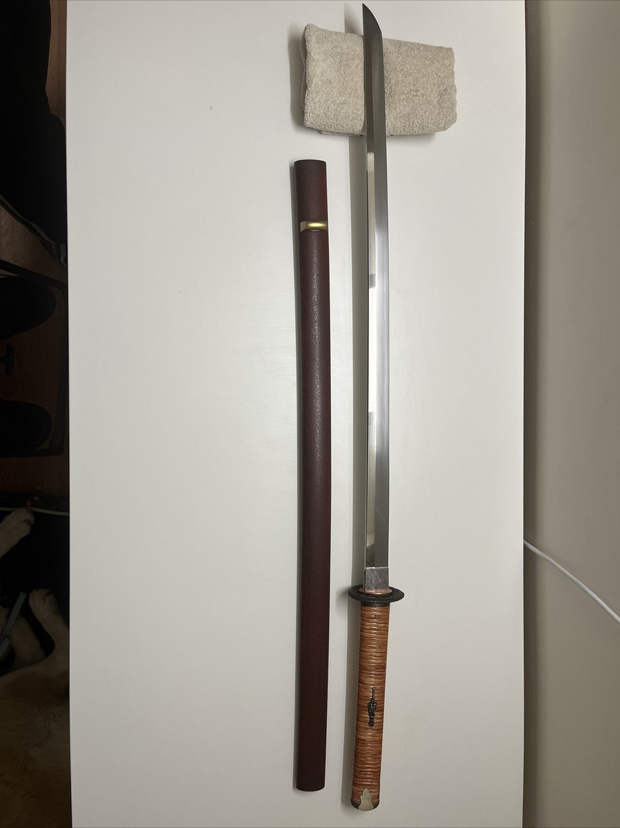 Katana Japanese Sword: Gendaito.Mumei( ￼Koshirae By Josiah