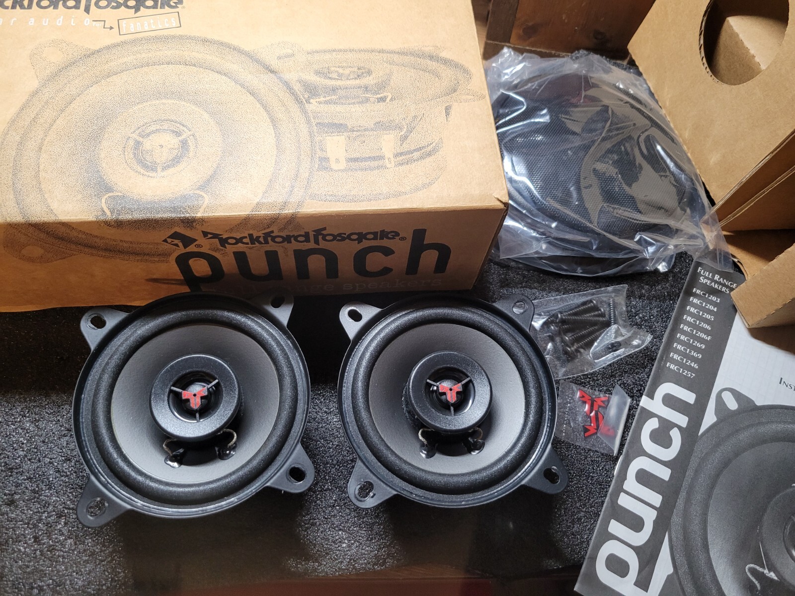 Old School Rockford Fosgate Subwoofers Rockford Fosgate Punch 12