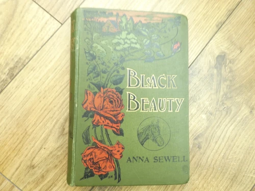Black Beauty by Anna Sewell 1908 Scho0l Award with inscription.