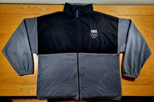 TEAM USA Olympic Committee London Games Lightweight Fleece Jacket 2XL Men's XXL