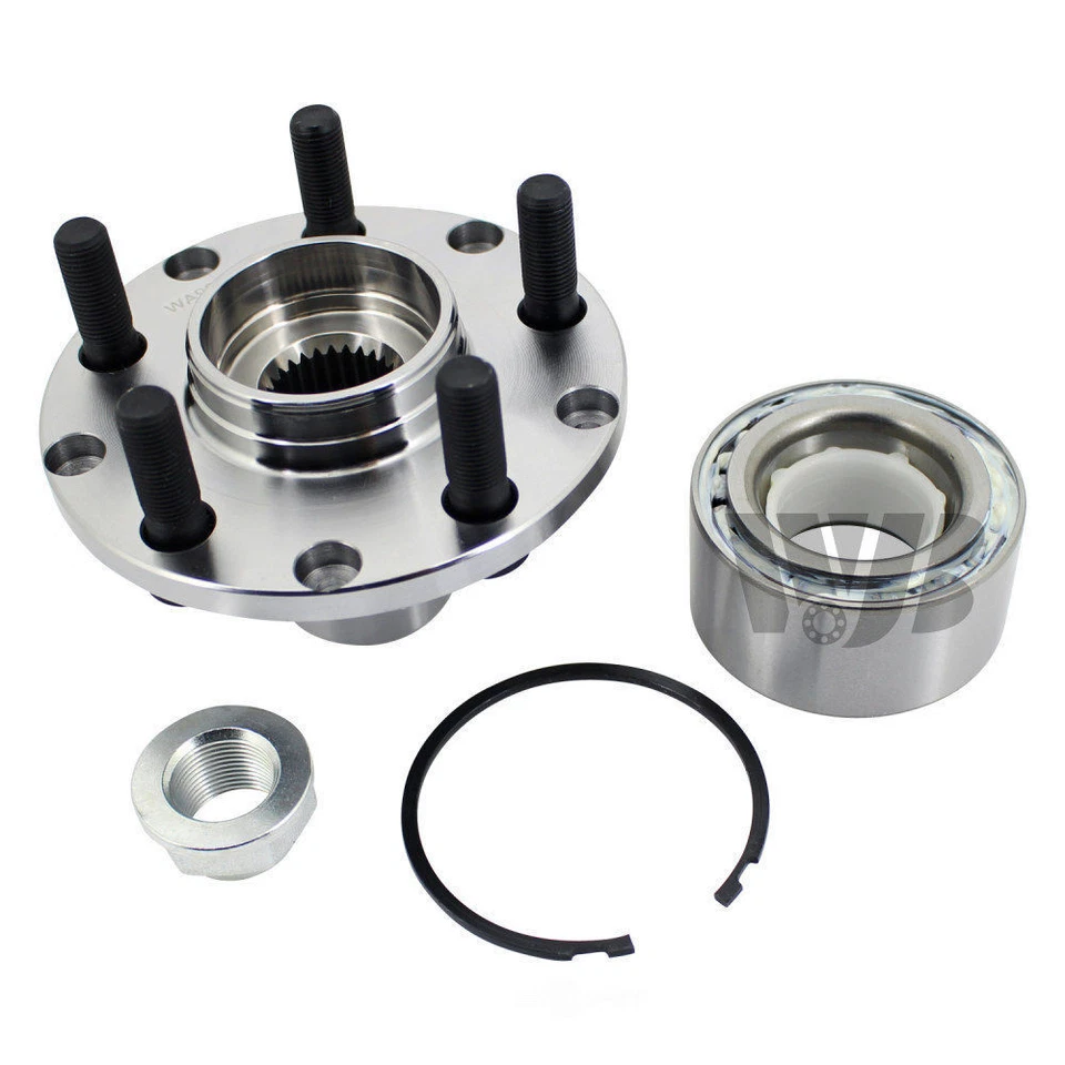 Kit de reparación de buje de rueda-4 ruedas ABS WJB WA930557K Foto 2 de 4