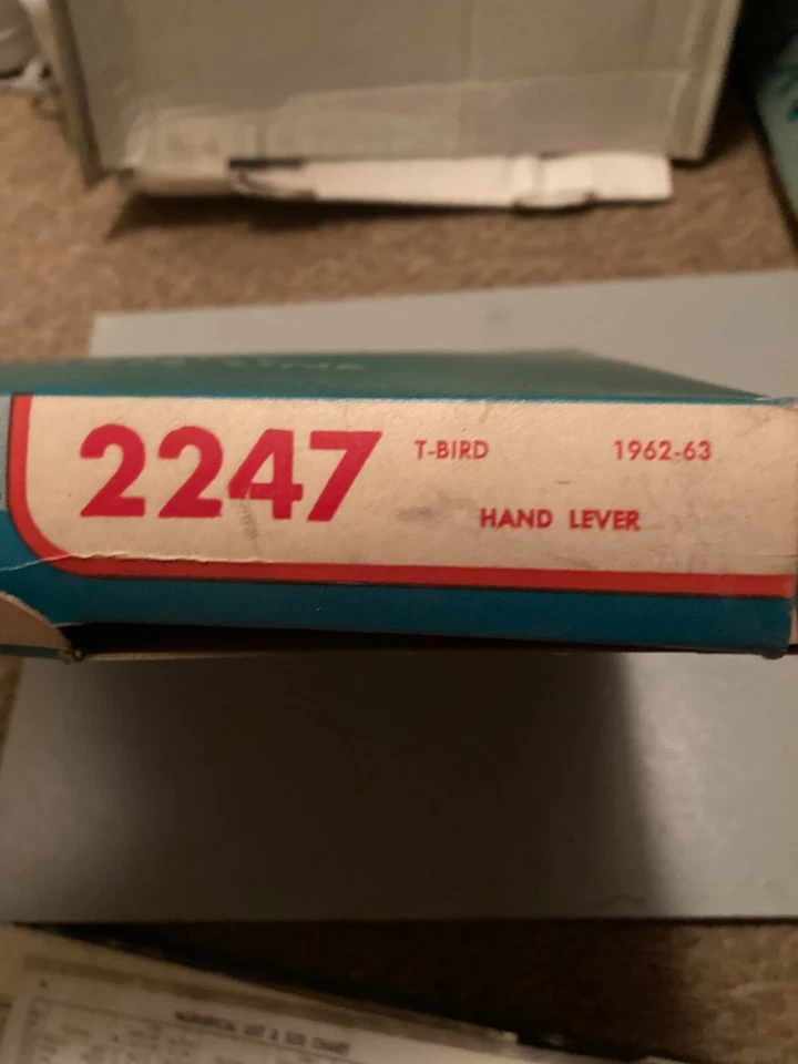 Cable de freno de estacionamiento de emergencia Thunderbird 1962 1963 NOS. Hecho en EE. UU. Ford T-Bird Foto 3 de 4