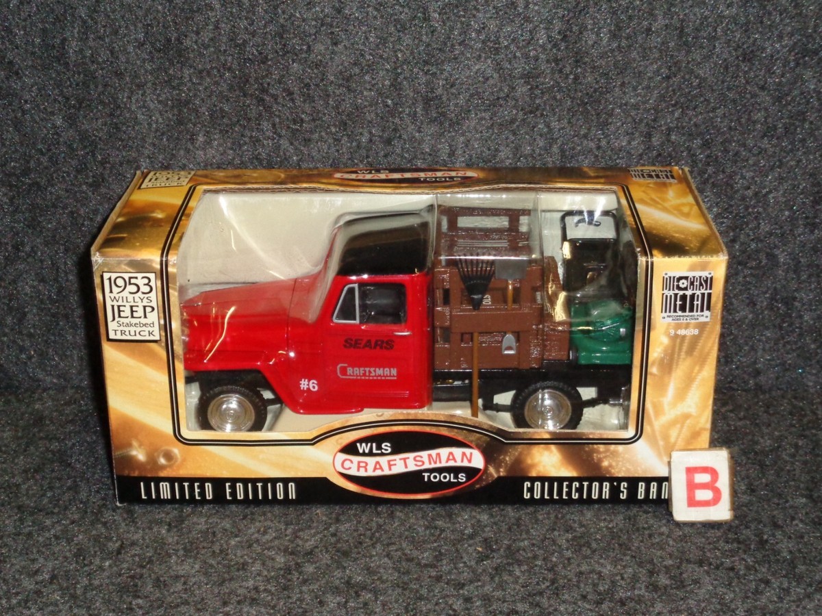 WLS Craftsman Tools - 1953 Willys Jeep Stakebed Truck - Sears - 1