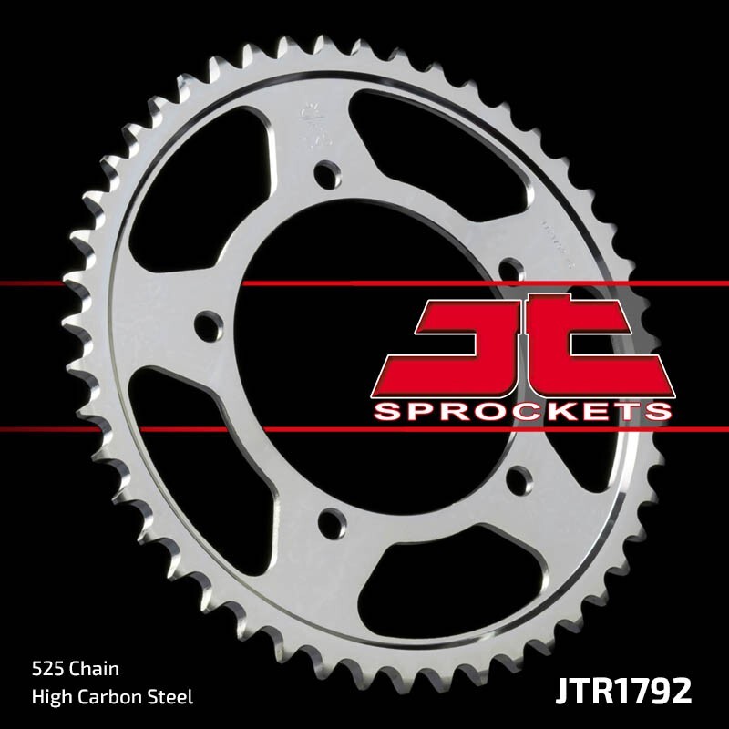 Pignon arrière JT 4398 à 47 dents pour moto Suzuki DL 650 V-Strom 2004-2019