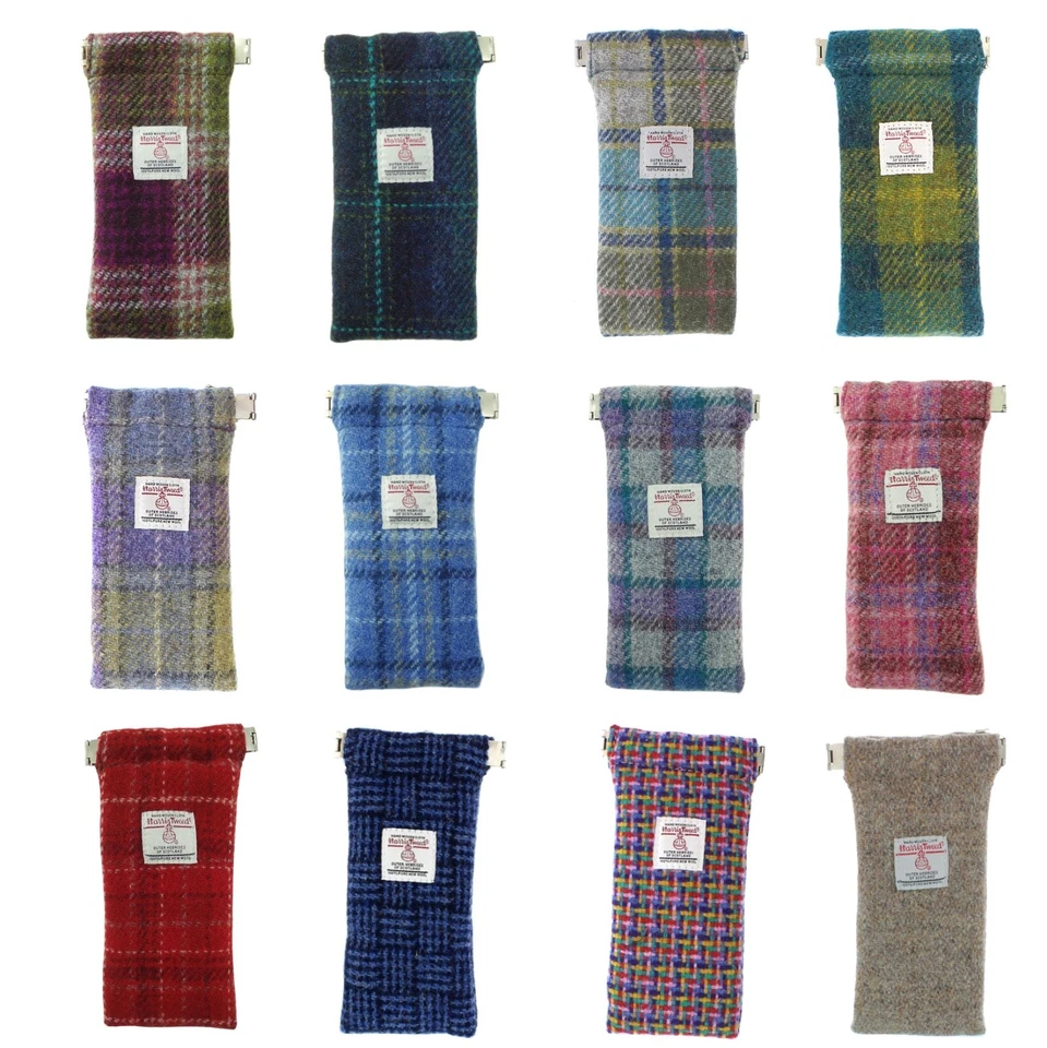 Glen Appin Harris Tweed Glasses Case choice of colours