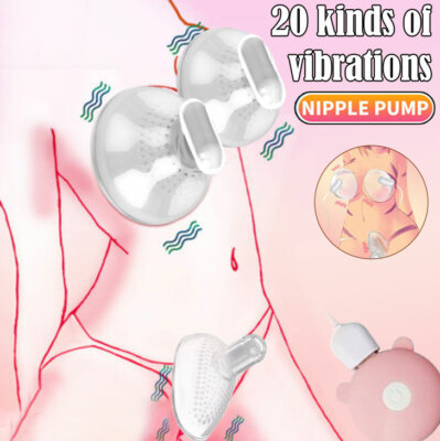 Nipple Vacuum Cup Sucker Enlargement Enhancer Nipple Pump Sex Toys for Women Men