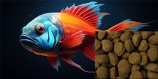 ABF MONSTER PELLETS 22mm (7/8")   LARGE FLOATING PELLETS,Bass,Large Pond Fish