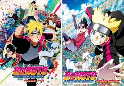 Anime DVD Boruto: Naruto Next Generations Volume 1 - 160 English Audio Free USPS