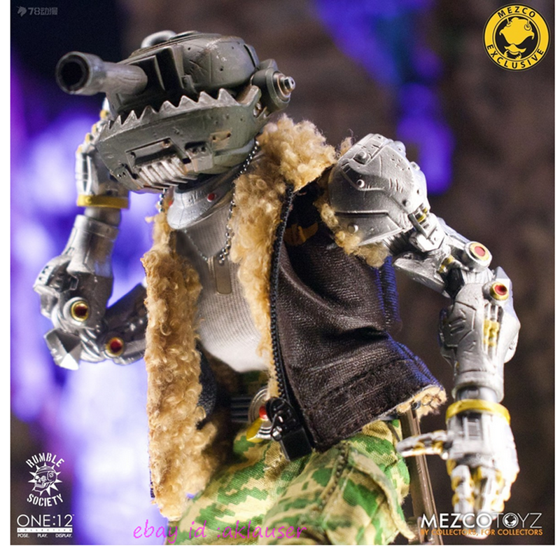 アメコミ MEZCO Hawk p-40 One:12 Collective Rumble Society - Hawk P-40: Howling Fury Edition