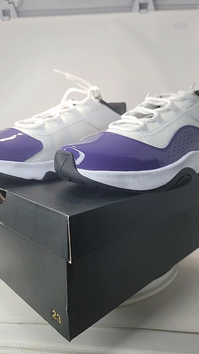 Brand New Nike Air Jordan 11 CMFT Low White Purple Black Brand New Nike Air Jordan 11 CMFT Low White Purple Black