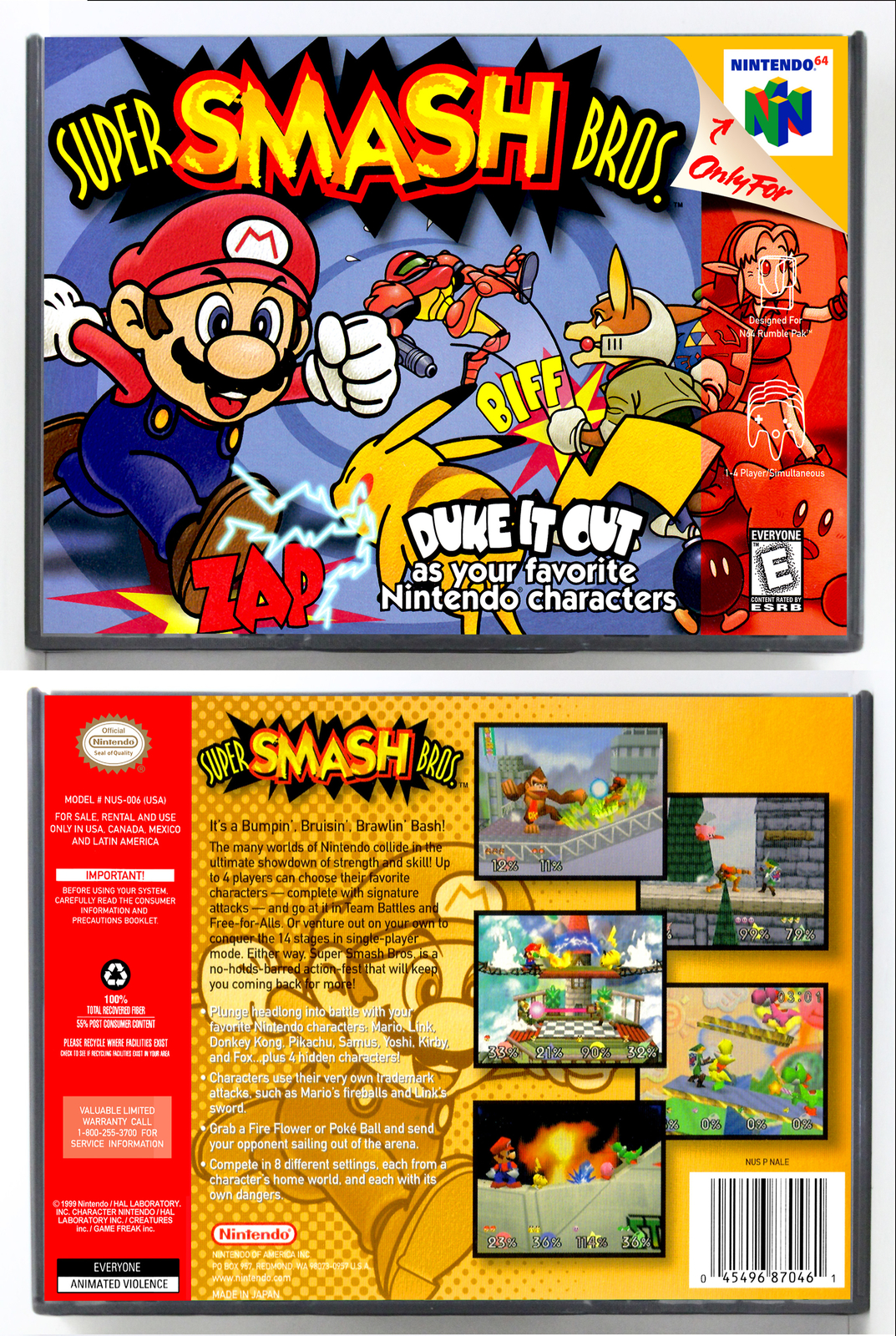 super smash bros n64 online