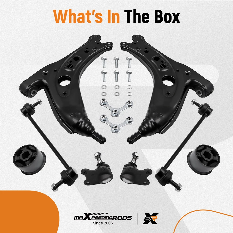 QUERLENKER SATZ VORNE FÜR VW POLO 9N SKODA FABIA 6Y SEAT IBIZA 6L - Bild 4 von 4