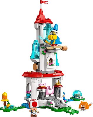 LEGO SUPER MARIO Cat Peach Suit and Frozen Tower EXPANSION SET