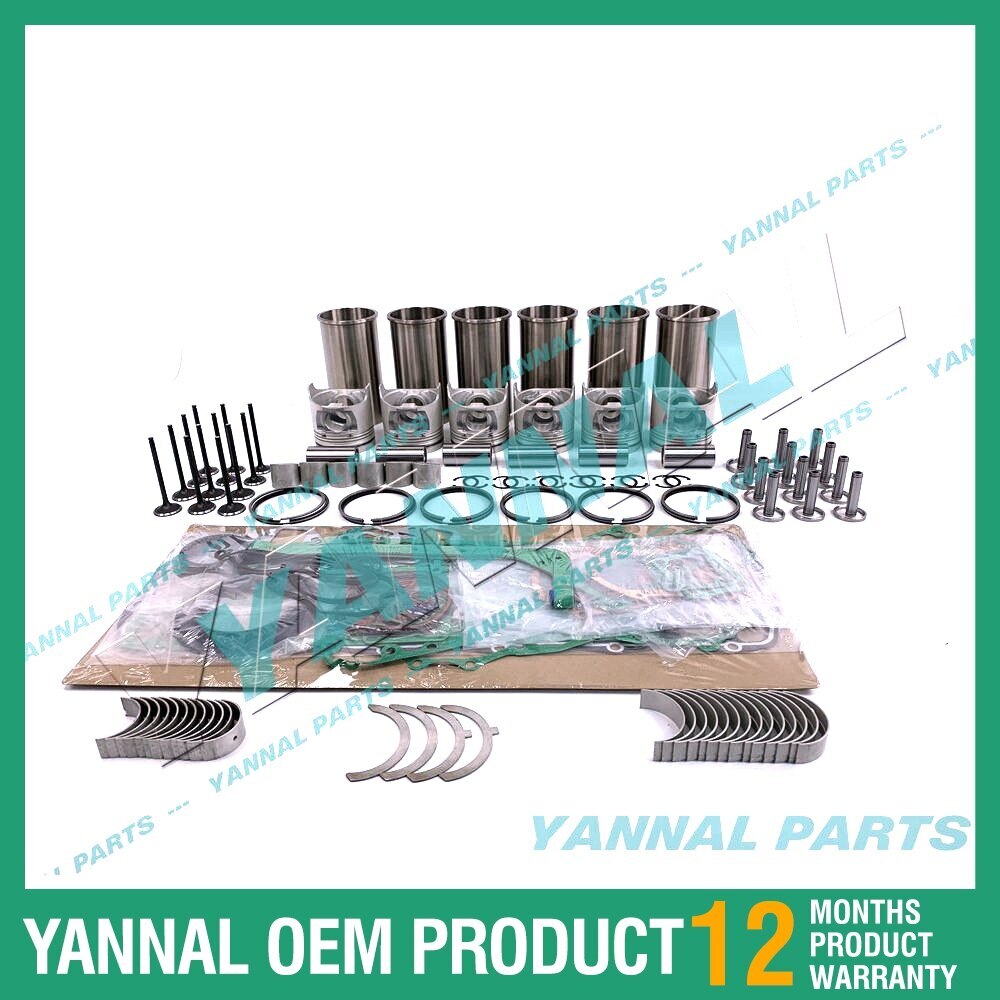 For Hitachi ZX30U-2 ZX35U-2 ZX29U-3 3TNV88 Engine Overhaul